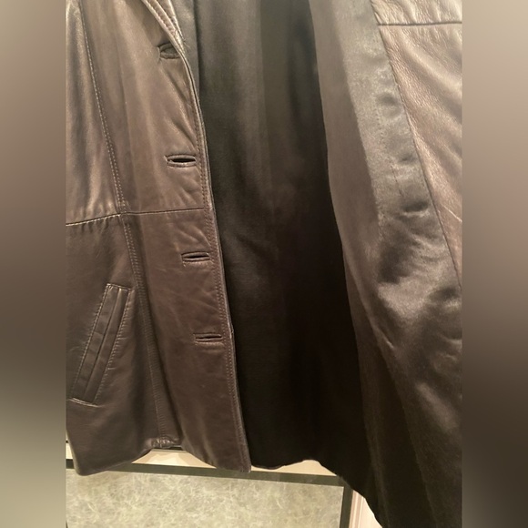 Vintage Kit Leather Blazer size Medium - Picture 5 of 5